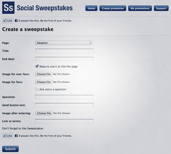 Social Sweepstakes // WhichSocialMedia.com
