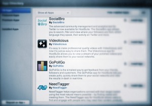 Hootsuite Apps - Social Bro - Videolicious - GoPollGo - NeedTagger // WhichSocialMedia