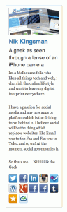 about.me addon // WhichSocialMedia