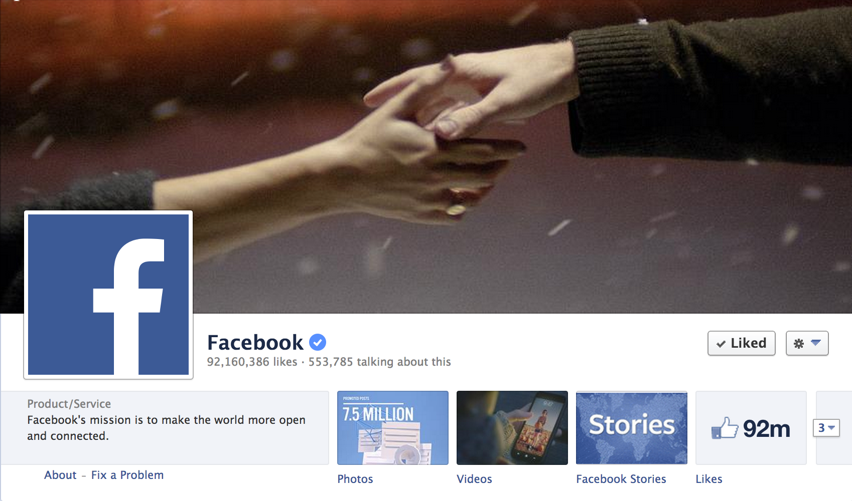 Facebook - Verified Pages